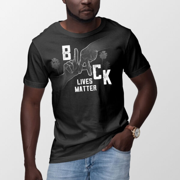 BLM LA Hand Sign